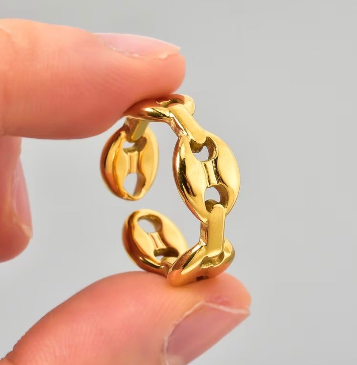 Bagues: Bague plaqué OR 18K – Neuf avec emballage d'origine à Châtel-St-Denis par Montclair_Swiss 2