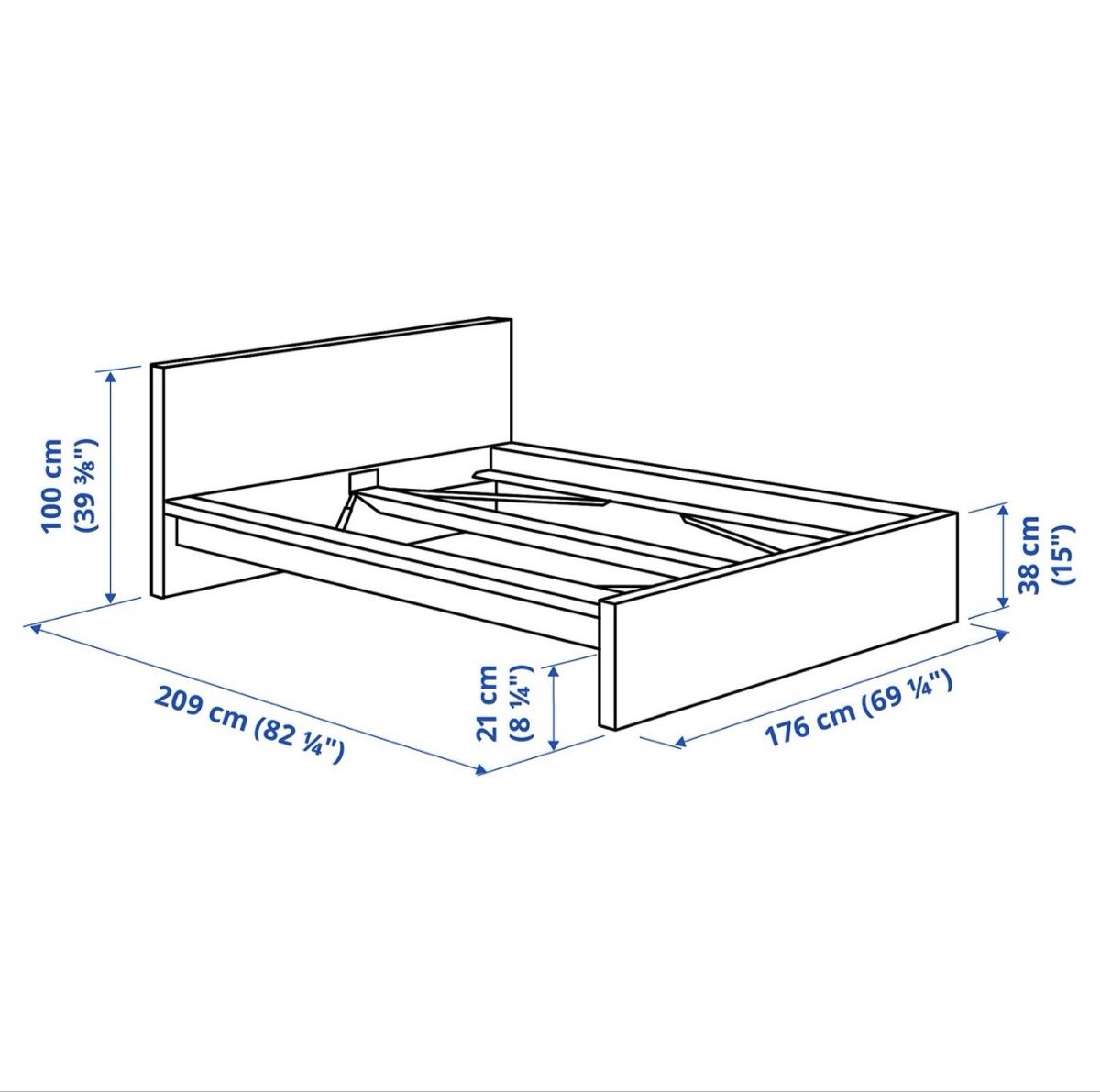 Ikea Letti: MALM Bett Von Ikea 160x200 – Usato da Zürich venduto da poc_tn77 2