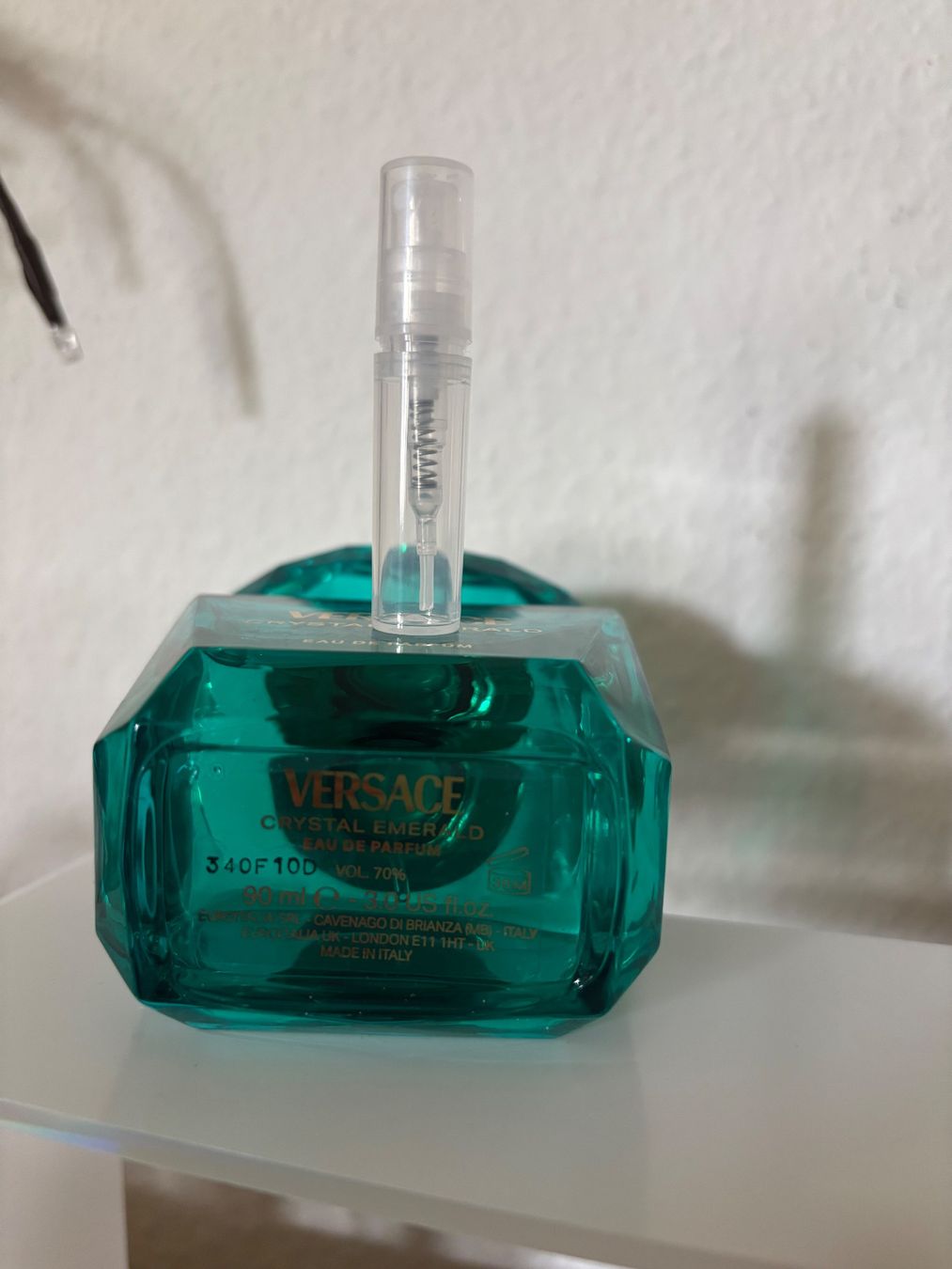 Versace Parfum & Eau de Toilette: Versace Crystal Emerald EDP Duftprobe 2ML – Gebraucht aus Zürich von deruja 1