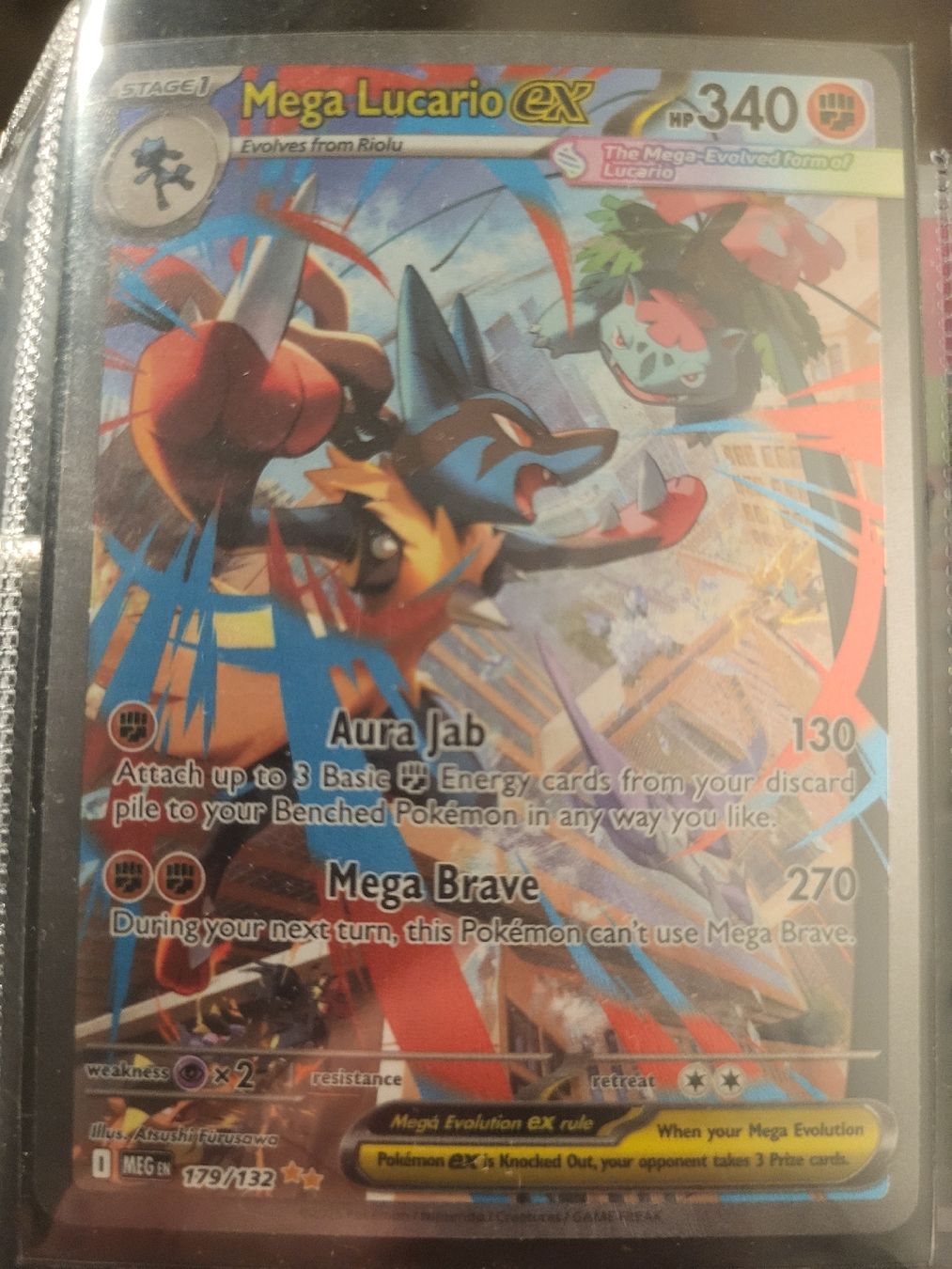Cartoline: Pokemon Mega Lucario EX – Nuovo (secondo la descrizione) da St. Gallen venduto da Yungfr4ncis