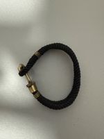 Paul Hewitt PHREP Ankerarmband Nylon Schwarz / Messing
