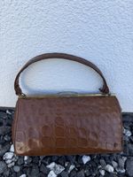 Handtasche aus echtem Krokodilleder