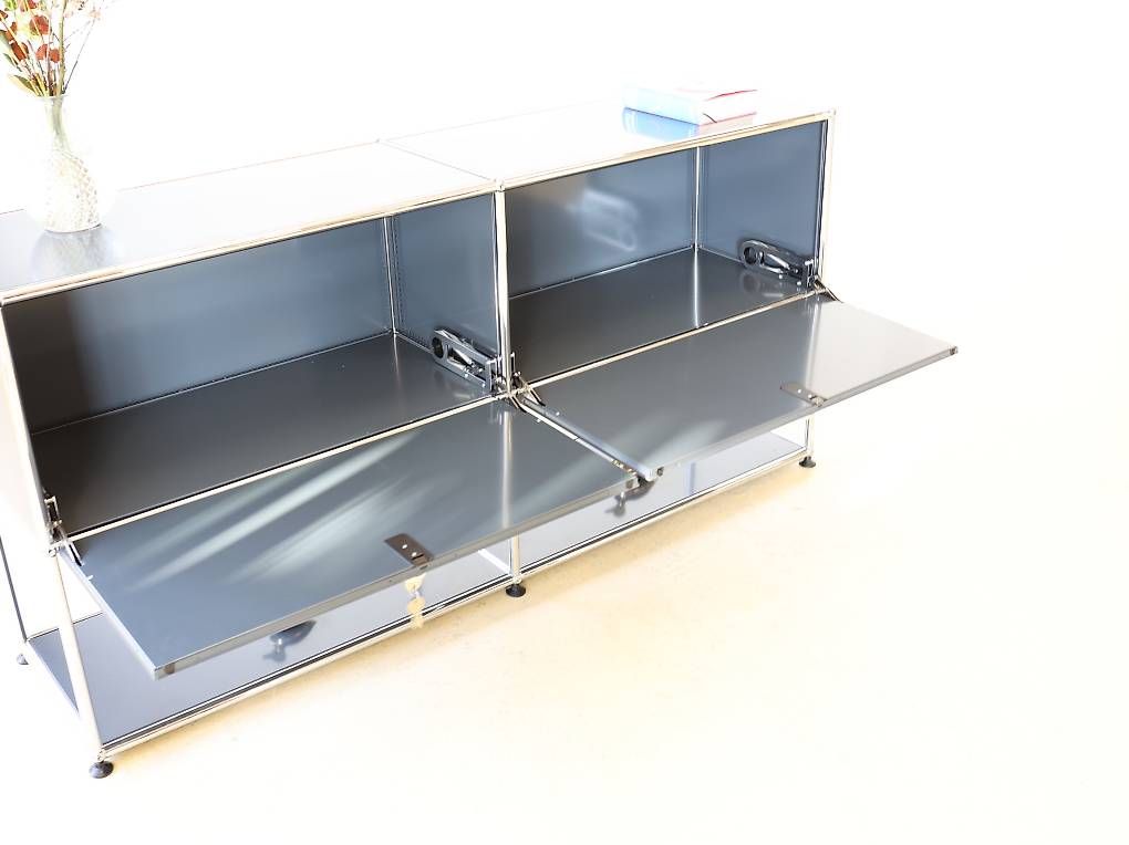 USM Cassettiere: USM Haller Sideboard Anthrazitgrau 2x2 – Usato da Meinisberg venduto da atelier_TILIJA 5
