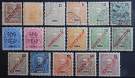 Congo Portugal Kolonie ex. Kat. 1-51*/(*)/gest. 1894/1903