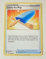 Pokemon Sammelkarte Trainer Card Lucky Ice Pop Karte   2021