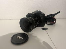 Canon EOS 70D mit Canon EFs Lens 10-22mm 1:3.5-4.5 / 77mm