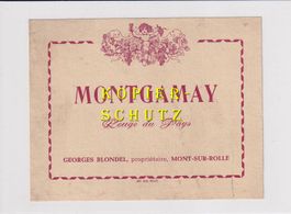 Etikette - Montgamay (Rouge du Pays) /bd