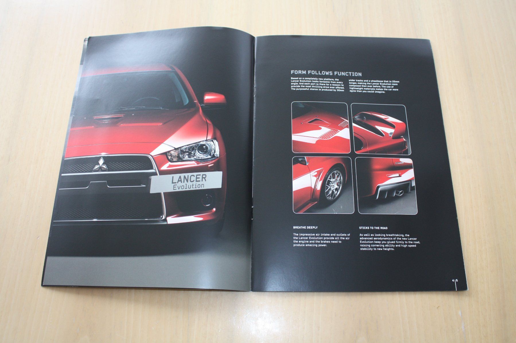 Mitsubishi Documenti: Mitsubishi Lancer Evolution Broschüre 2/2008 – Usato da Wikon venduto da erwin400 2