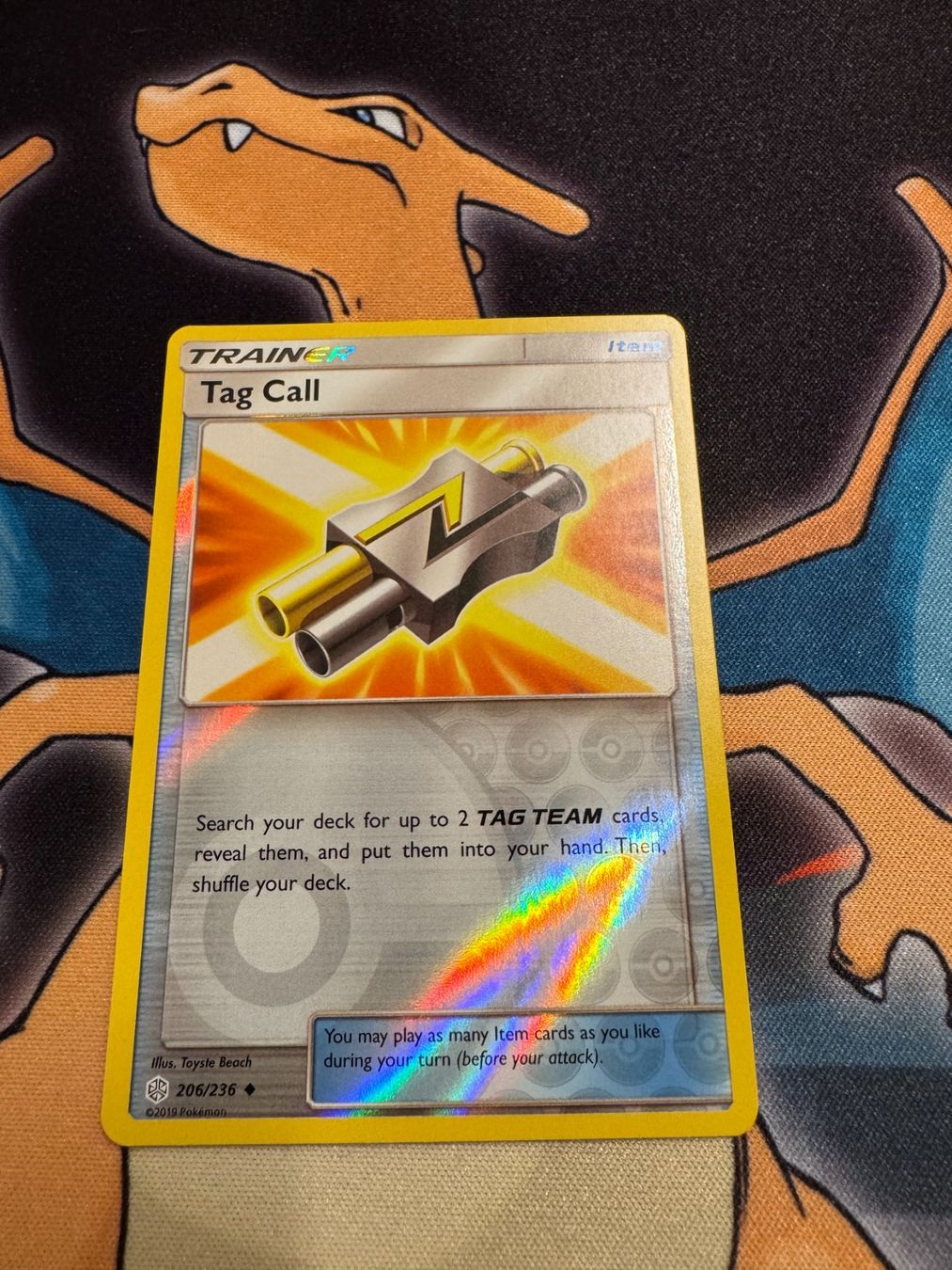 Pokémon Carte collezionabili: Tag Call (CEC 206) - Reverse Holo - Cosmic Eclipse – Nuovo (secondo la descrizione) da Bülach venduto da Pfrenzel