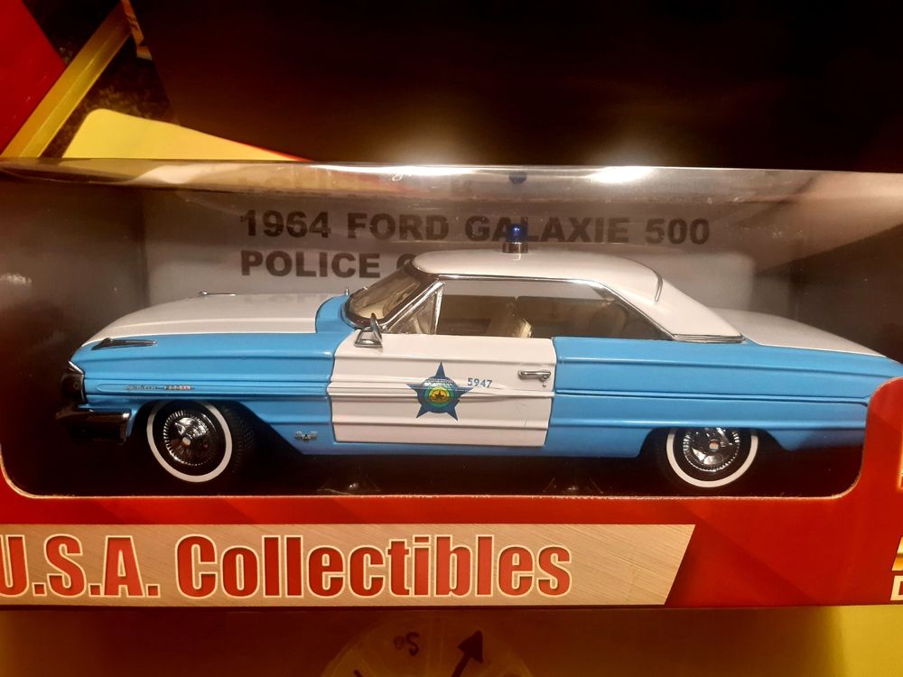 1964 Ford Galaxie 500 XL Hardtop Chantilly Beige 1 18 Modelo de automóvil fundido a presión por Sunstar 1436, SS1436