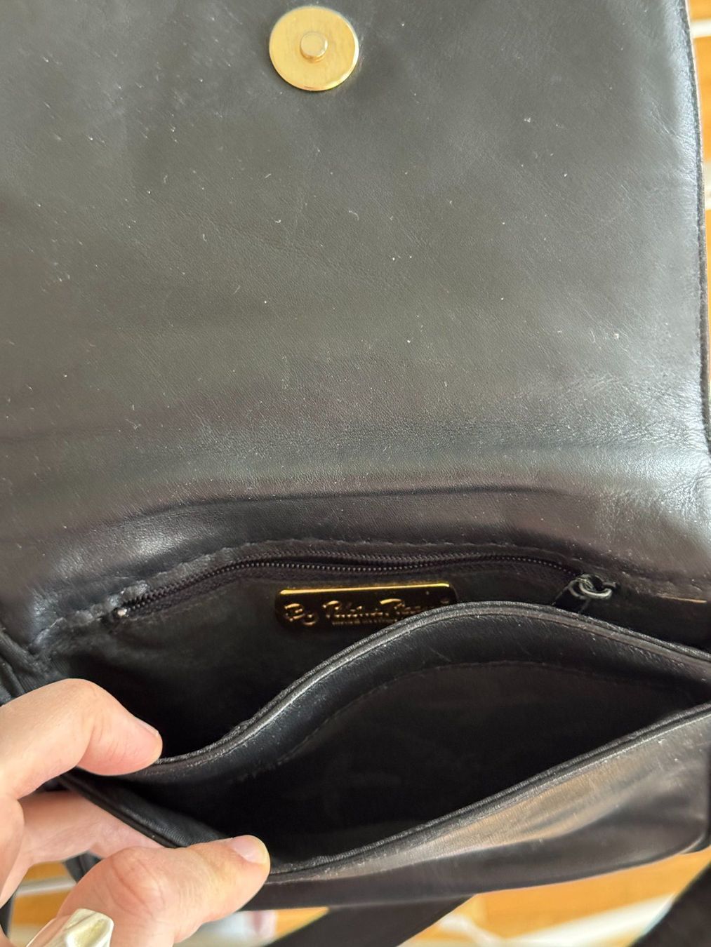 Taschen für Damen: Schwarze Ledertasche von Paloma Picasso – Gebraucht aus Onex von Joliechose6 5