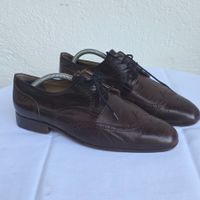 Vintage Herrenschuhe Leder 42 ,27cm Klassiker