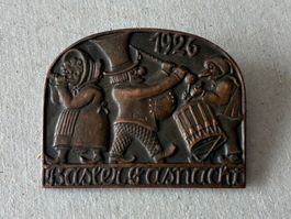 Basler Kupfer-Fasnachtsplakette 1926