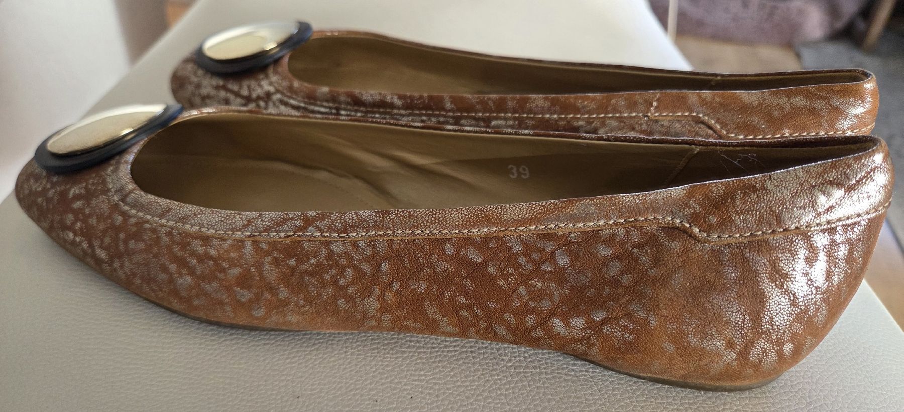 Hogan Scarpe da donna: Ballerines Hogan, 39, en cuir – Nuovo (secondo la descrizione) da Onex venduto da dan_2nt8 4