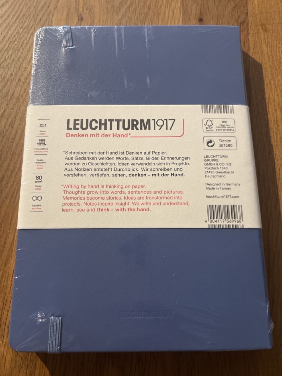 Blocchi: LEUCHTTURM 1917 Notizbuch A5  – Nuovo e nell'imballaggio originale da Uznach venduto da Apuutze 3