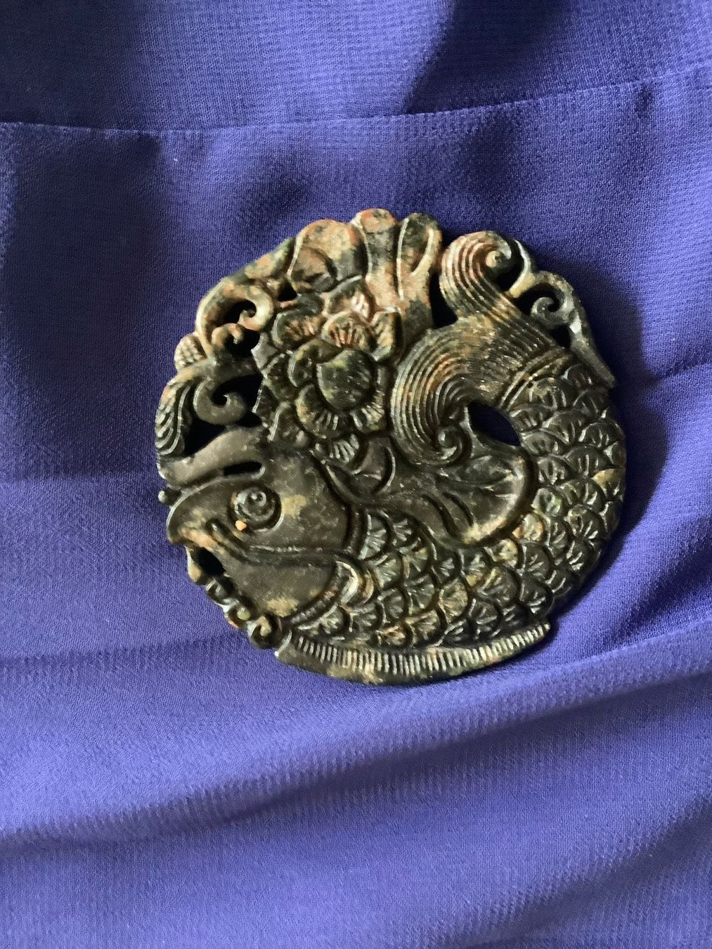 Ciondoli: Altes Jade Amulett – Usato da Zürich venduto da Albatros57 1
