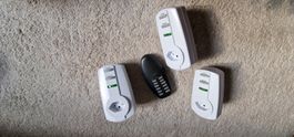 Funksteckdosen-Set, 3 Stecker
