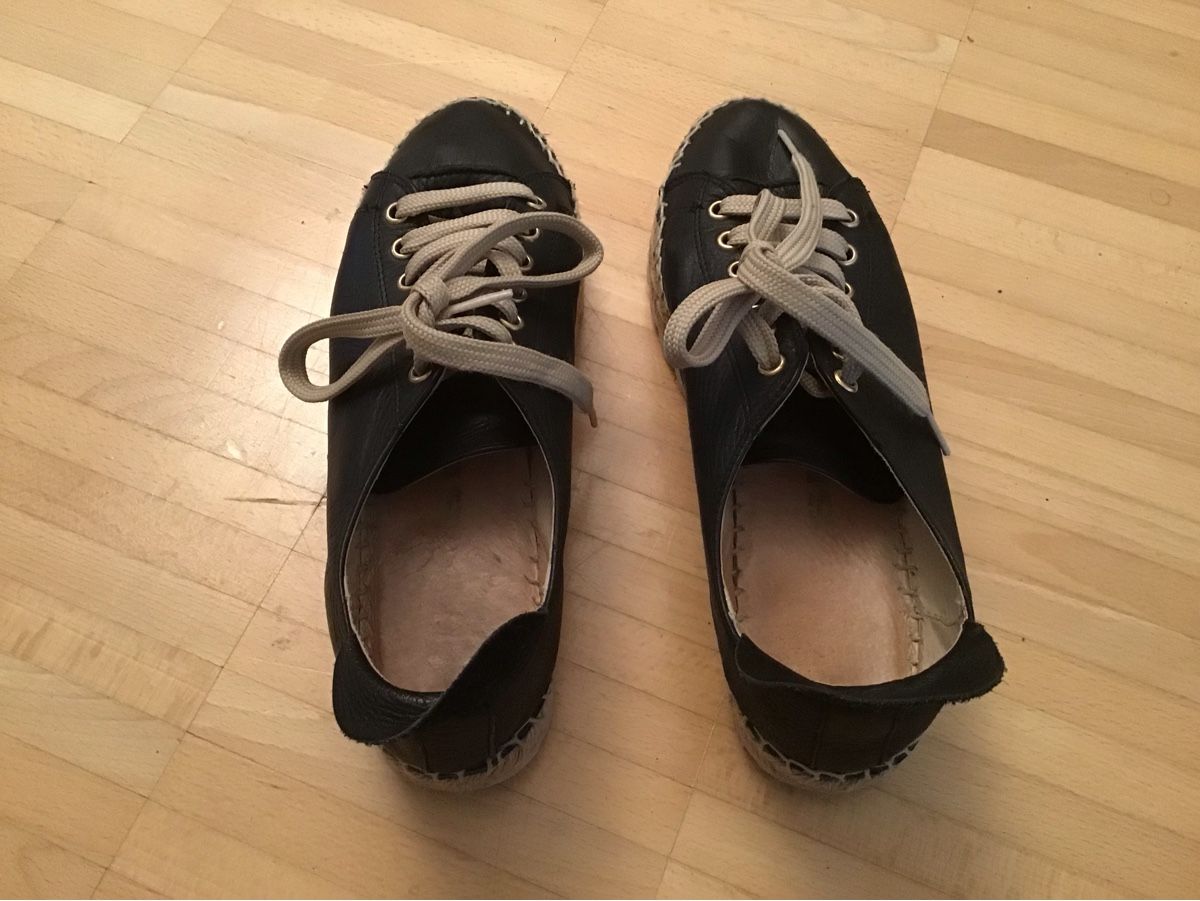 Scarpe da donna: Leder Espadrillo – Usato da Dübendorf venduto da NissanCC