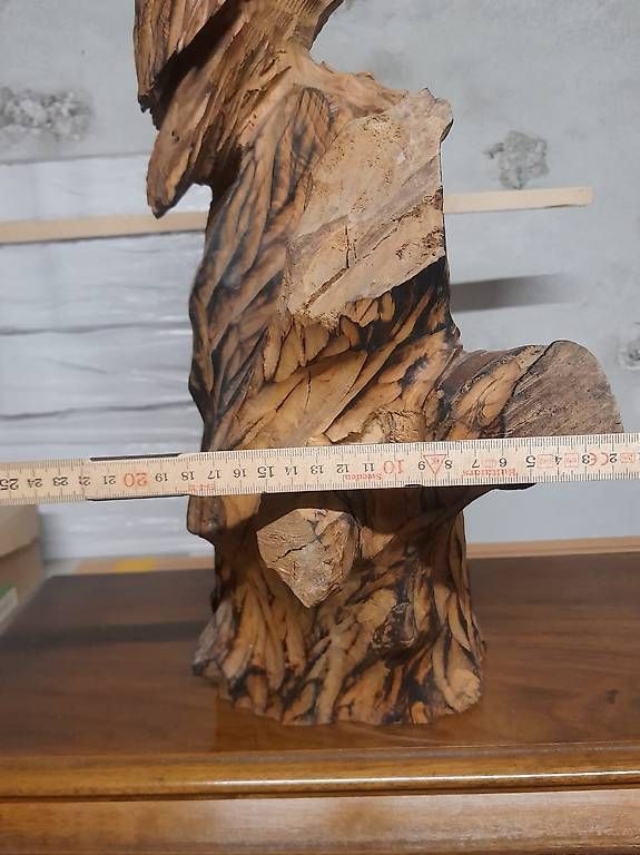 Sculture & Statue: Eule aus Massivholz geschnitzt – Usato da Stans venduto da Baggenstos11 3