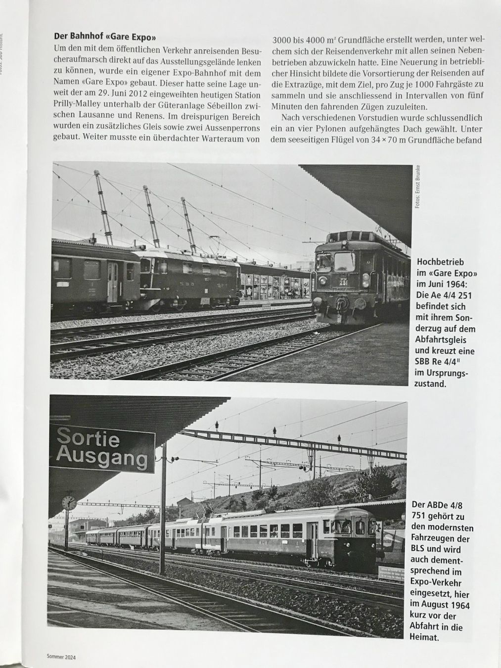 Riviste & Magazine: Semaphor Klassiker der Eisenbahn, Nr.82, Sommer 2024 – Usato da Köniz venduto da vasco013 2