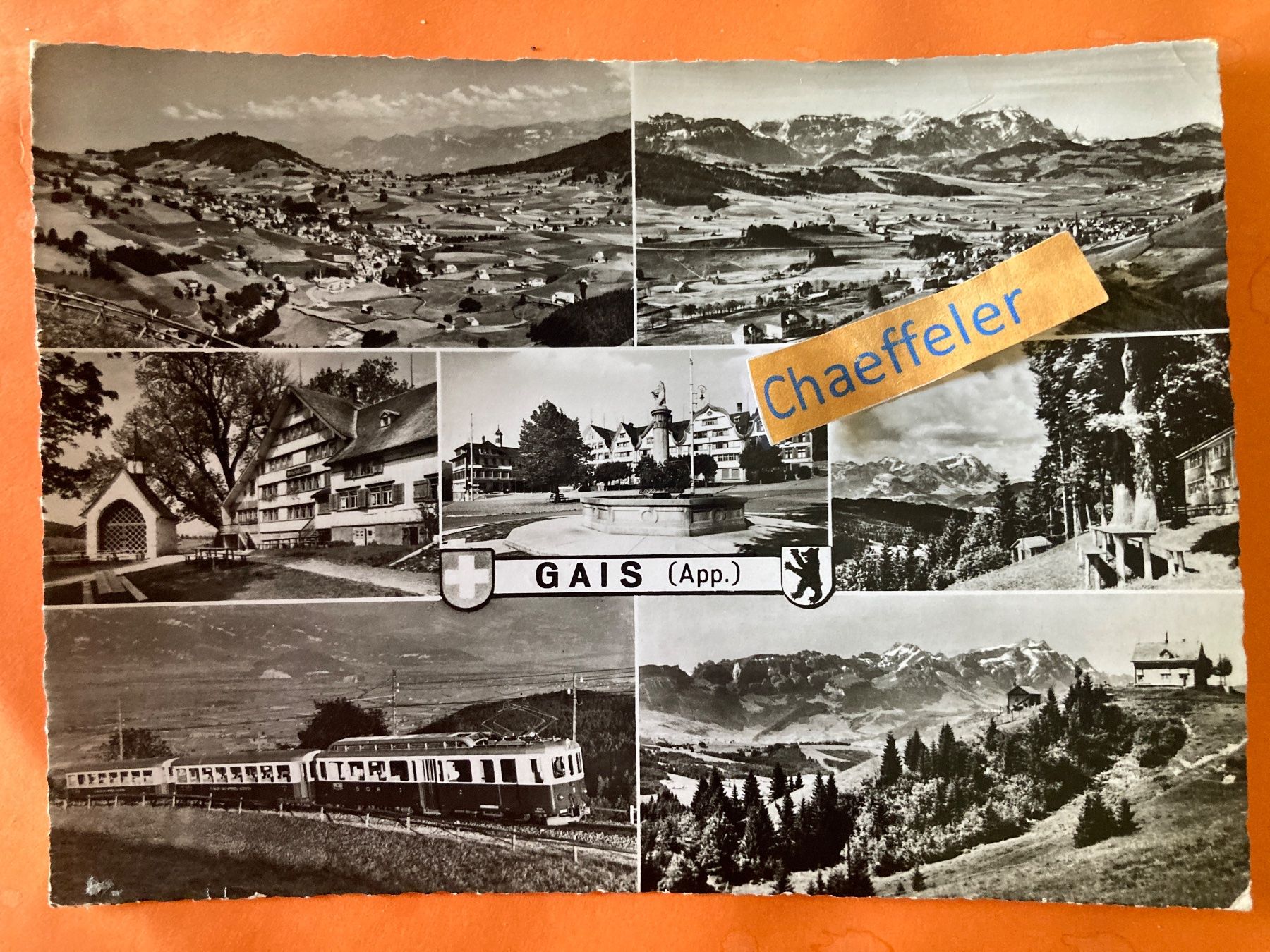 Cartes postales: 1961 Gais (App.) – D'occasion à Zürich par Chaeffeler