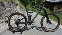Cube Stereo 140 Race Carbon Fully Bike MTB Gr. M - NEU