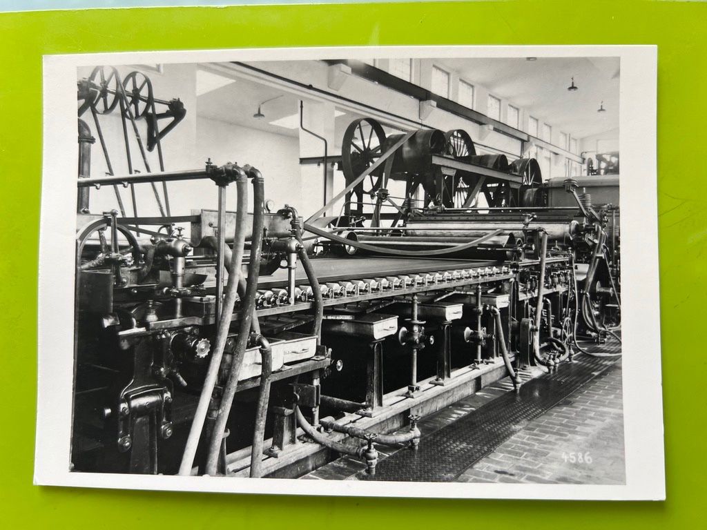 HISTORISCHE PAPIERMASCHINE VON 1928 IN BISCHOFSZELL | Kaufen auf Ricardo