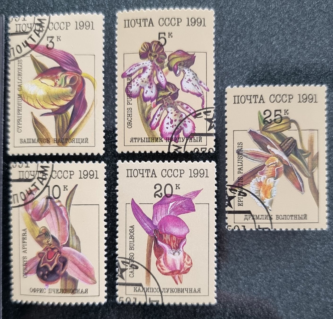 Tutti i francobolli: Diverse Briefmarken mit Orchideen-Motiven – Nuovo (secondo la descrizione) da Lostorf venduto da Dalbi 2