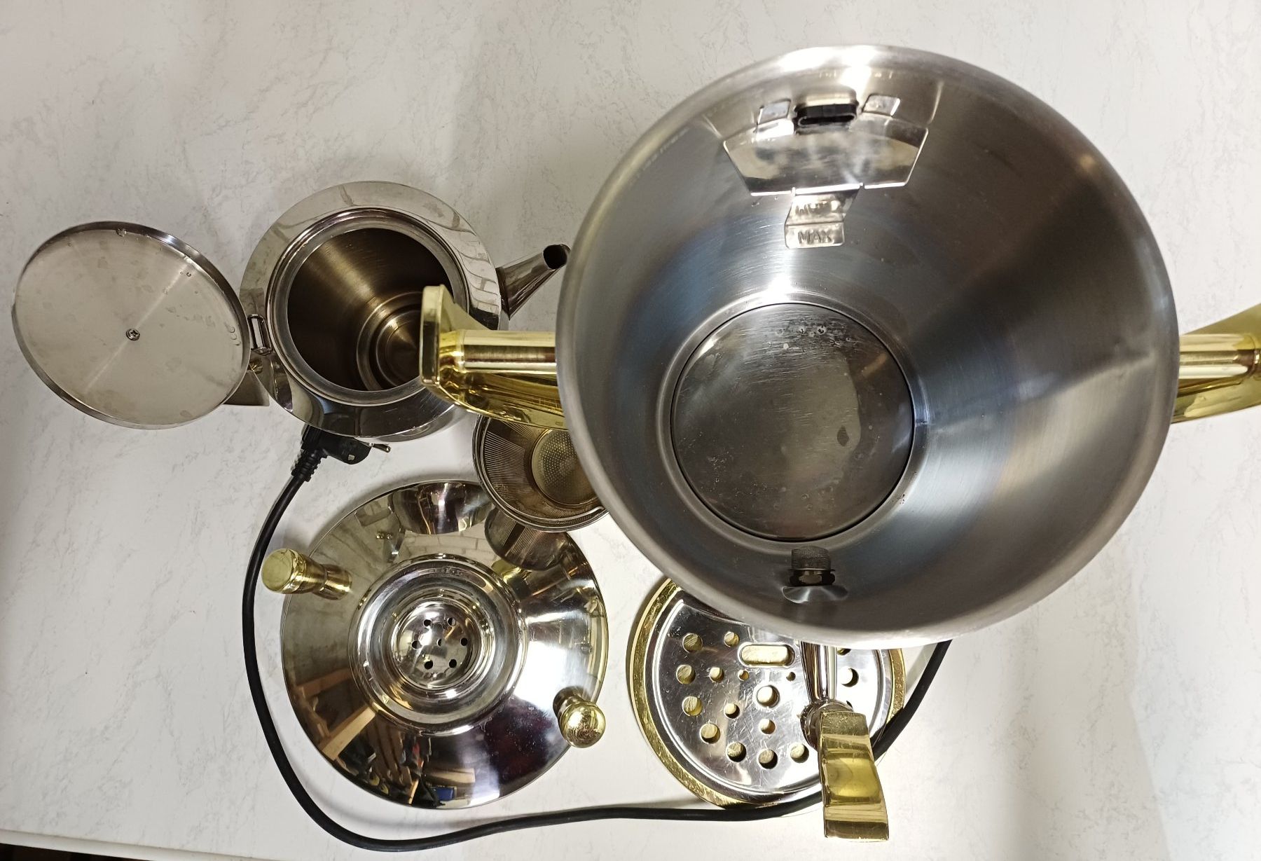 Elettrodomestici da cucina: Samowar Marke BEEM elektrischer Tee Bereiter – Nuovo (secondo la descrizione) da Riedholz venduto da Dieter_Pfeiffelmann 3