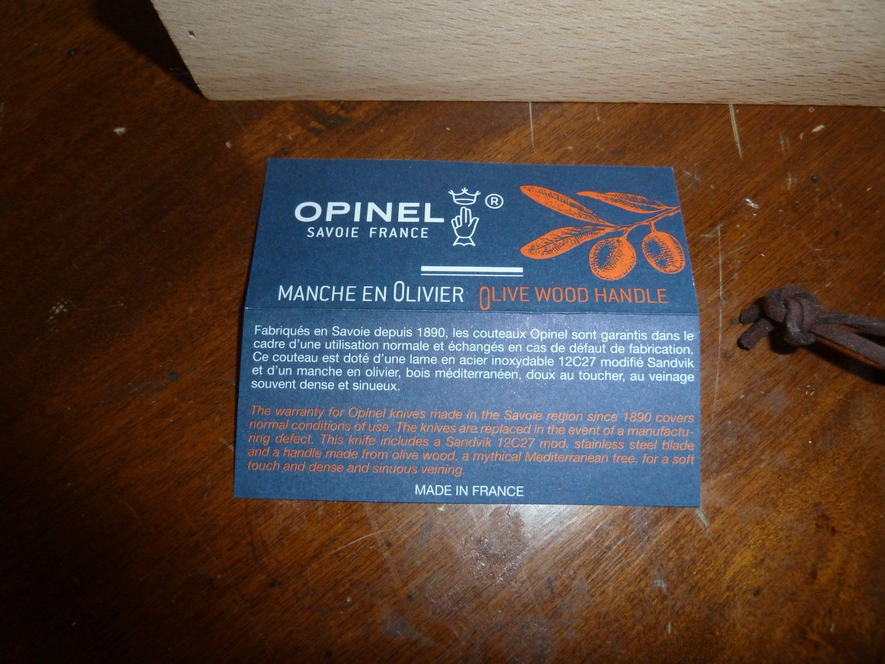 Opinel Coltelli tascabile: Couteau Opinel de collection – Nuovo e nell'imballaggio originale da Biel/Bienne venduto da alex-841 1