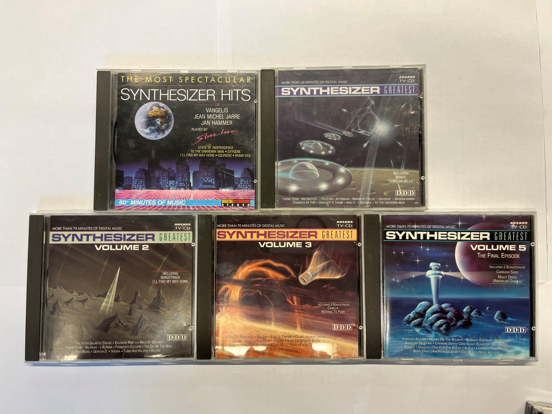 CD: CD Sammlung Synthesizer 5 Stück – Usato da Basel venduto da andipfandi