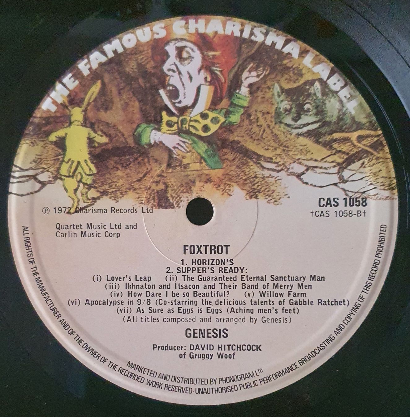 Schallplatten: Genesis - Foxtrot - LP Vinyl 1972 / 436 – Gebraucht aus Grenchen von sale.manager 5
