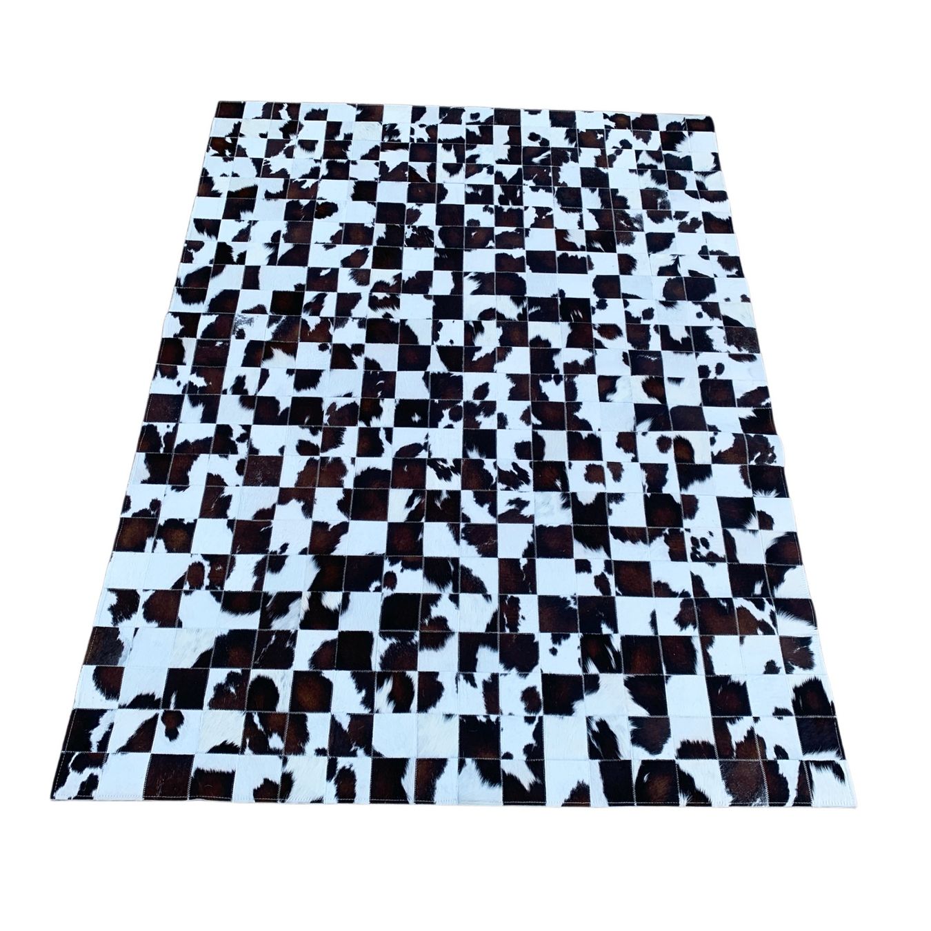 Tappeti: Kuhfell Teppich Patchwork tricolore 180 x 240 cm – Nuovo e nell'imballaggio originale da Arbedo venduto da patagonialeatherrugs