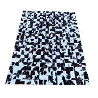 Kuhfell Teppich Patchwork tricolore 180 x 240 cm