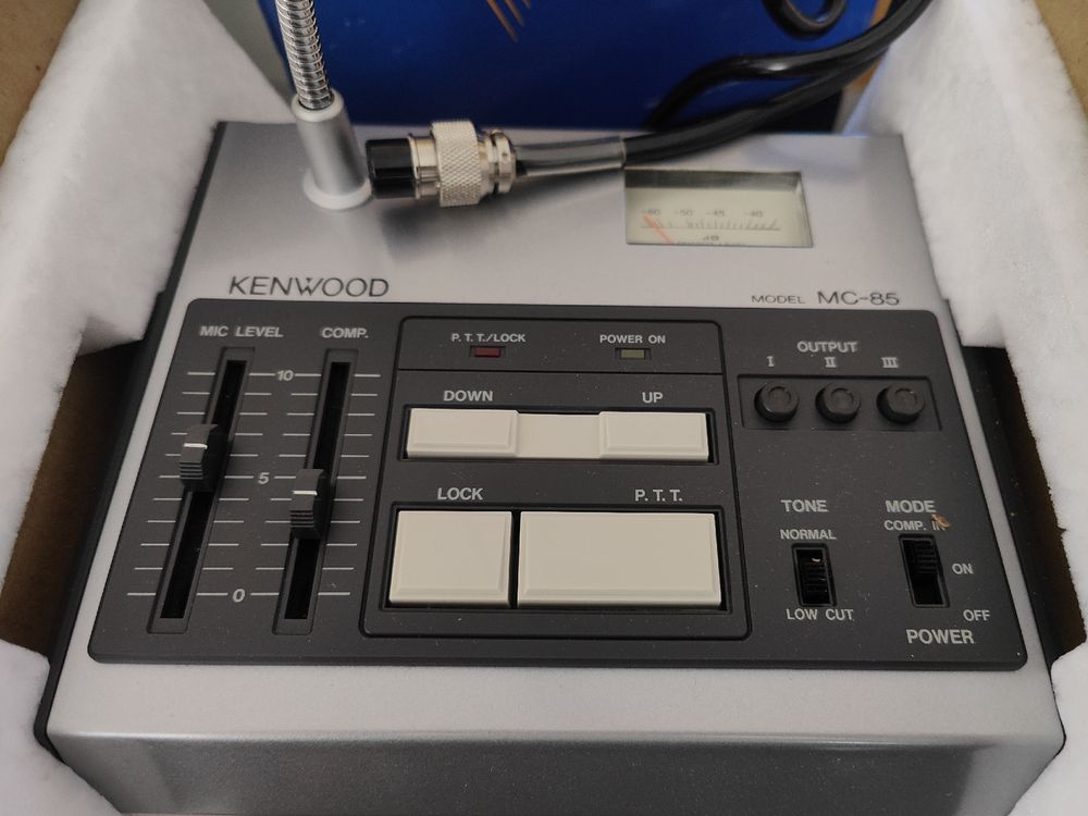 Kenwood MC-85 Vintage Mikrofon (Nuovo e nell'imballaggio originale