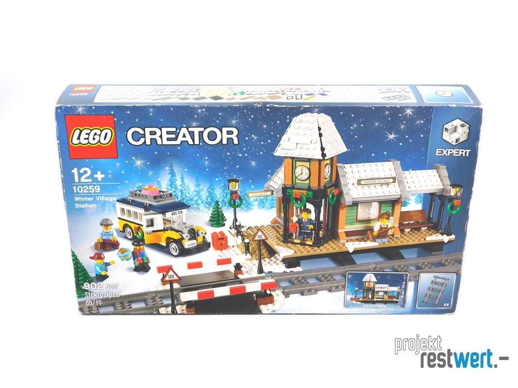 Lego Kit di costruzioni: Winterlicher Bahnhof von LEGO – Nuovo e nell'imballaggio originale da Bülach venduto da restwert_buelach