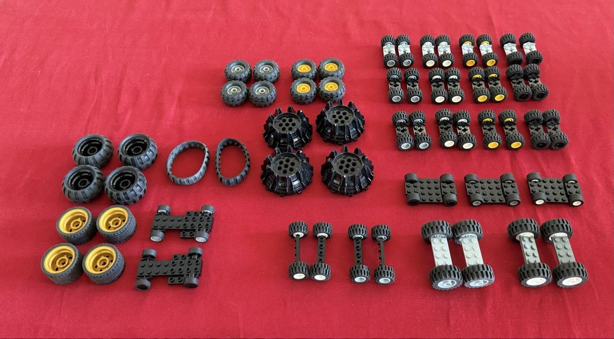 Lego Kit di costruzioni: Lego Räder Konvolut diverse Grössen – Usato da Kloten venduto da Mak10auto 1