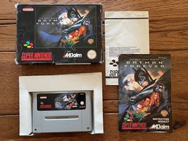 Batman Forever SNES Super Nintendo Komplett orginalverpackt