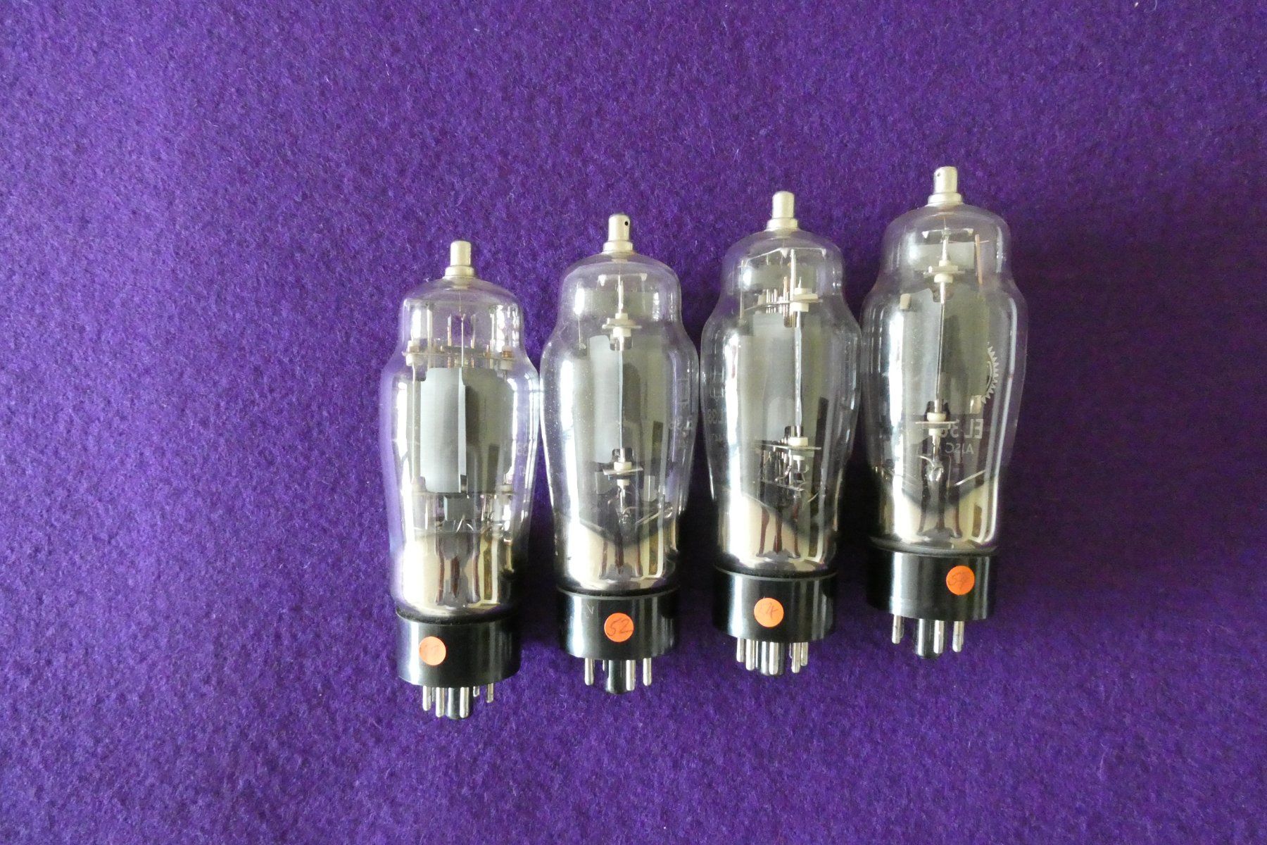 Componenti elettronici: Röhren EL38 / CV450 Quartett – Nuovo (secondo la descrizione) da Riedtwil venduto da bluespark3 1