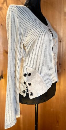 FABRIZIA DEL GATTO - legerer Strick-Sommerpulli
