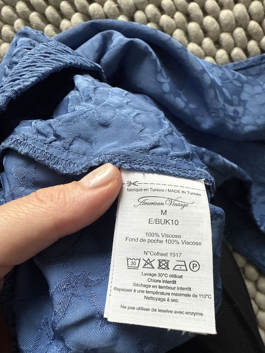 Pantaloni: American Vintage Blumenhose Gr. M – Usato da Winterthur venduto da Haatschii 2
