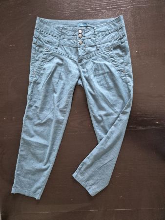 Hose Prana petrolgrün Gr.M