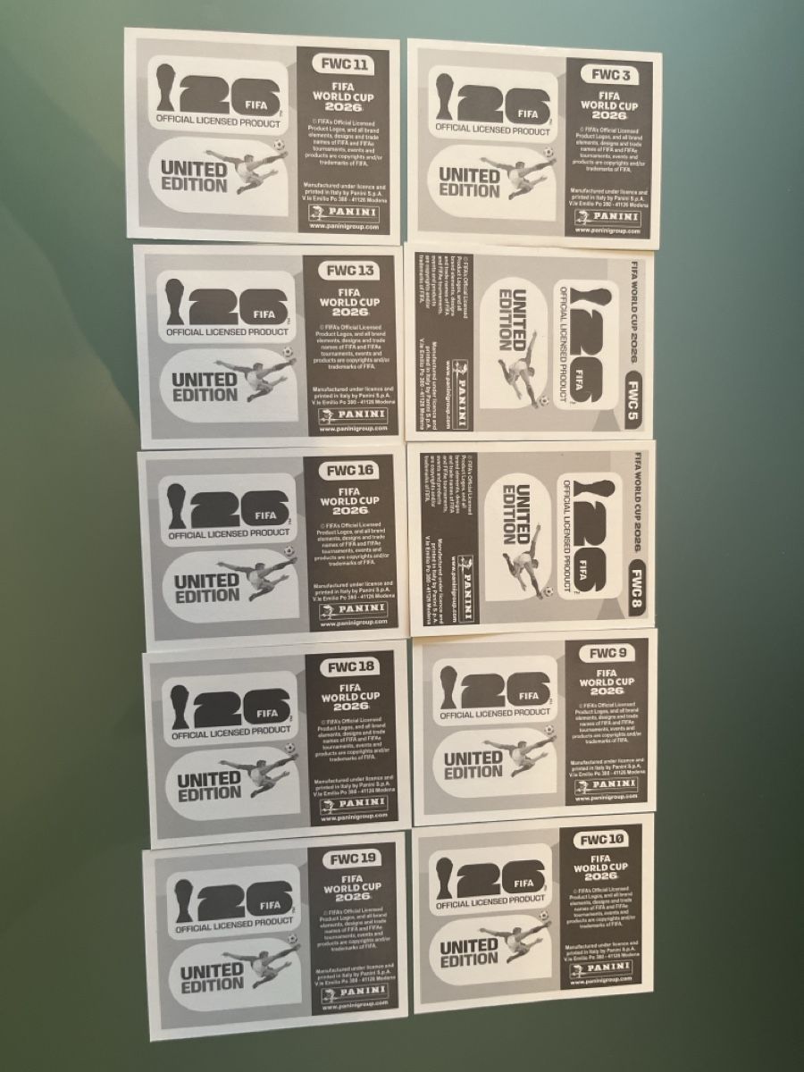 Panini Carte collezionabili: Paninis, 10 stickers, FWC – Nuovo (secondo la descrizione) da Corgémont venduto da dam_8lw7 1