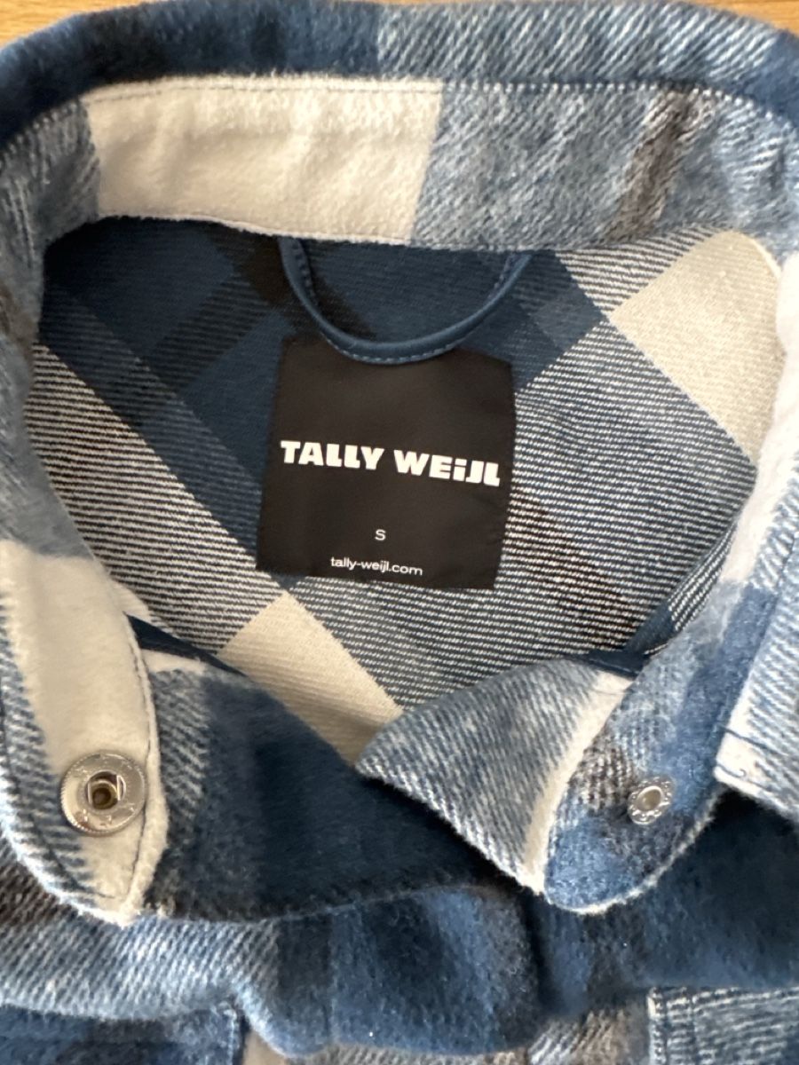 Camicie: Flanell Hemd blau weiss Gr. S – Nuovo (secondo la descrizione) da Bonstetten venduto da RaDaZa 3
