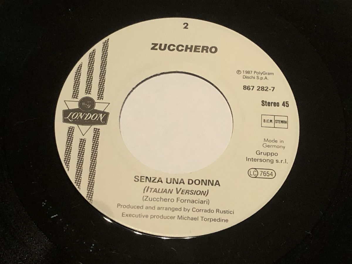 Dischi in vinile: Zucchero & Eric Clapton. 1990. Wonderful World – Usato da Faulensee venduto da Mizuno06 4