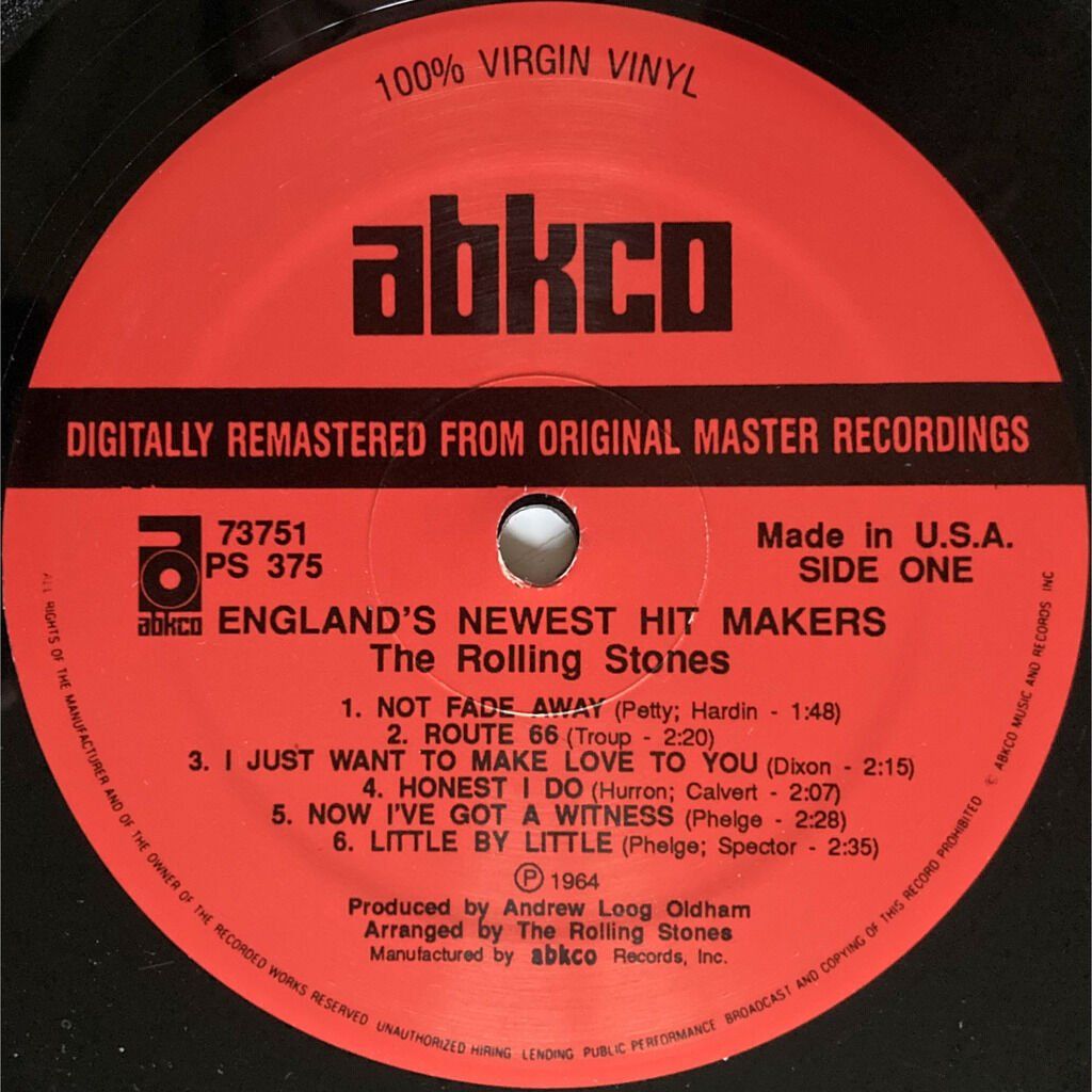 Schallplatten: ROLLING STONES - THE ROLLING STONES – Gebraucht aus Bottens von hotter-than-hell 2