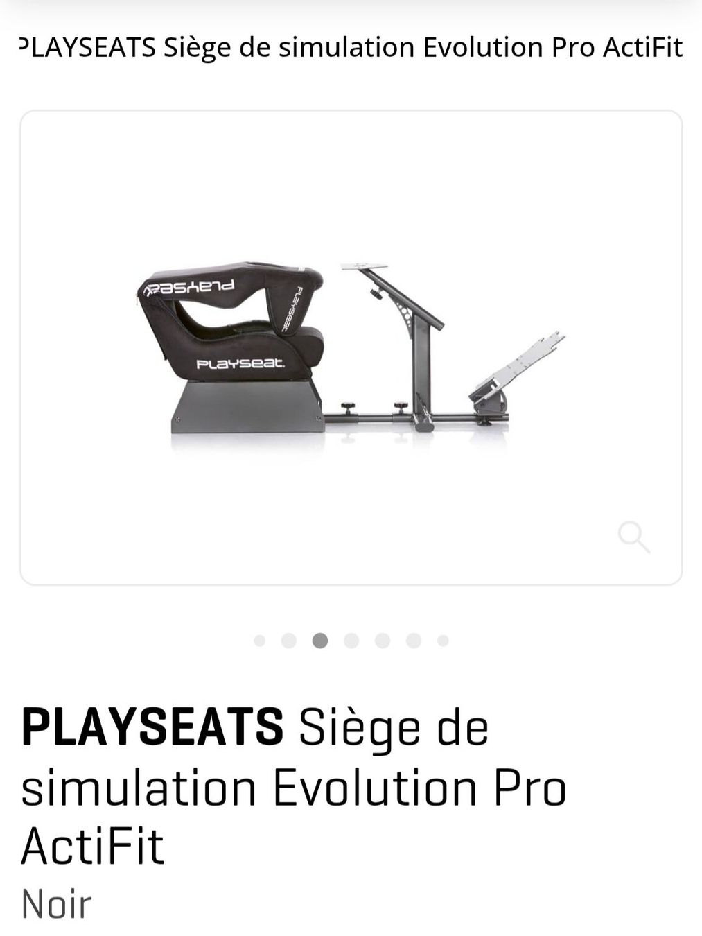 Playseat Sedie: Playseat Evolution Pro – Usato da Féchy venduto da Diogo_Neves96 2