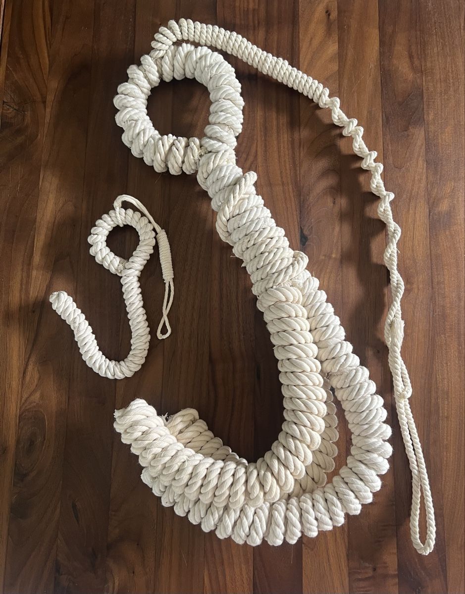Tutte le decorazioni: Anker-Dekoset aus Tau, maritime – Usato da Altdorf UR venduto da JanAil