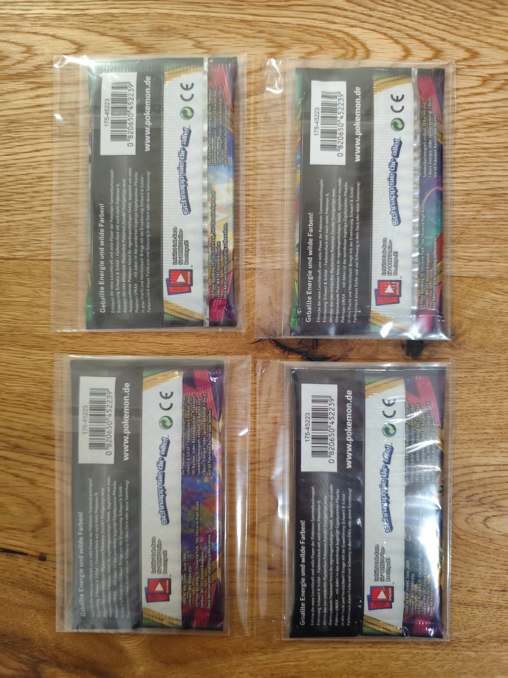 Pokémon Carte collezionabili: Pokemon Schwert & Schild Farbenschock Artwork Booster Set – Nuovo e nell'imballaggio originale da Winterthur venduto da SMOKY062 1