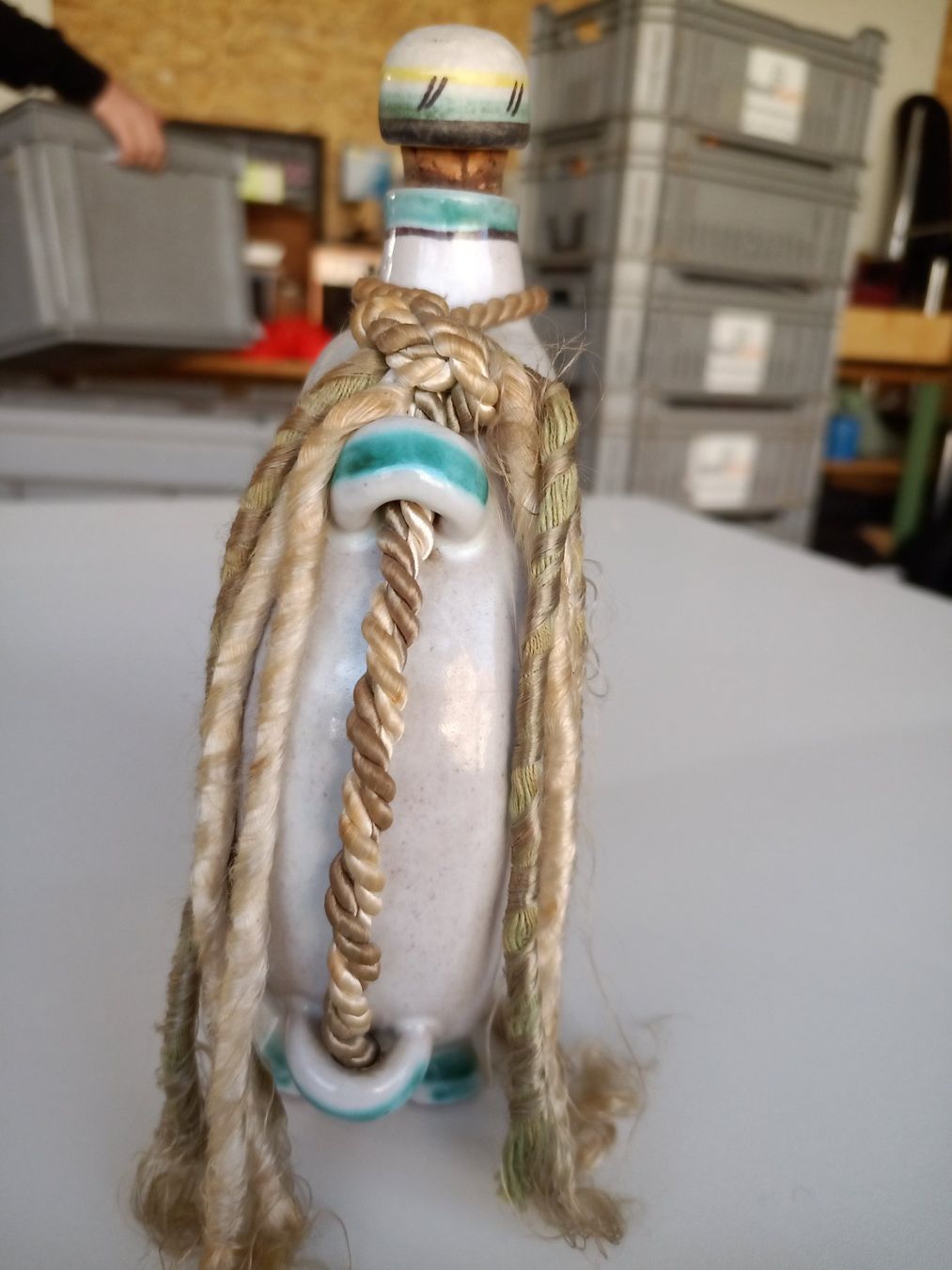 Altro: Schnapsflasche mit St.Galler Kantonswappen – Usato da Oberegg venduto da A-Z.Handel.Loehrer 3